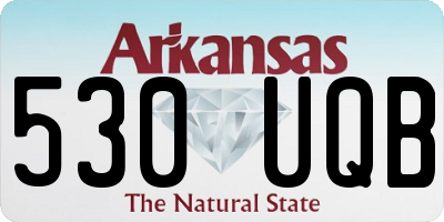AR license plate 530UQB