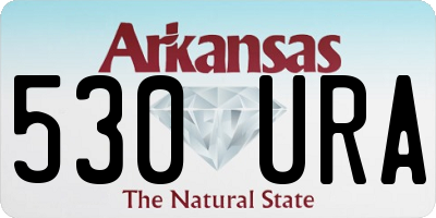 AR license plate 530URA