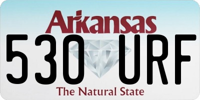 AR license plate 530URF