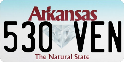 AR license plate 530VEN