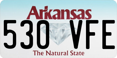 AR license plate 530VFE