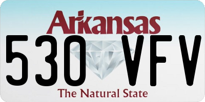AR license plate 530VFV