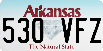 AR license plate 530VFZ