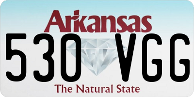 AR license plate 530VGG