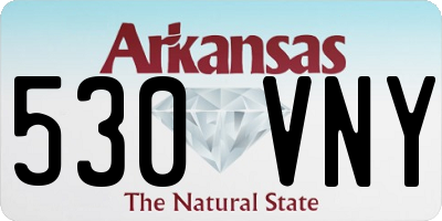 AR license plate 530VNY