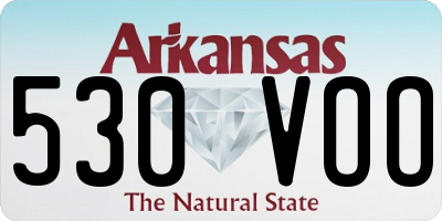 AR license plate 530VOO