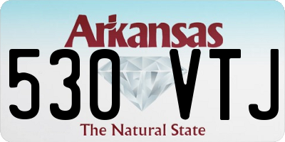AR license plate 530VTJ