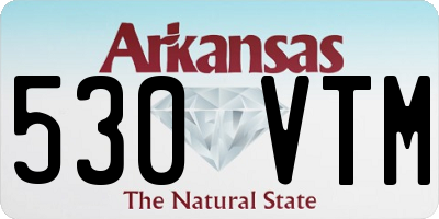 AR license plate 530VTM