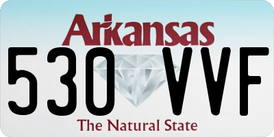 AR license plate 530VVF