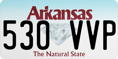 AR license plate 530VVP