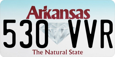 AR license plate 530VVR