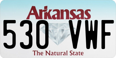 AR license plate 530VWF