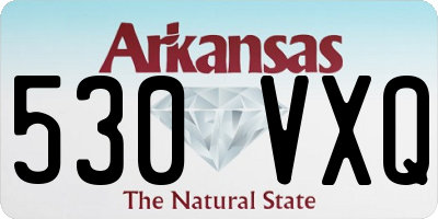 AR license plate 530VXQ