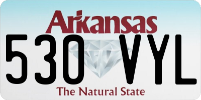 AR license plate 530VYL