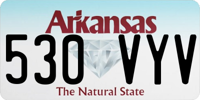 AR license plate 530VYV