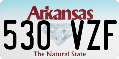 AR license plate 530VZF