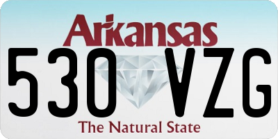 AR license plate 530VZG