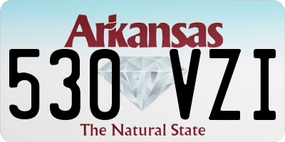 AR license plate 530VZI