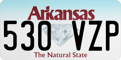 AR license plate 530VZP