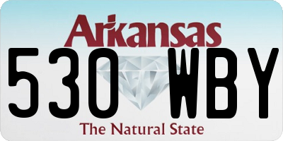 AR license plate 530WBY