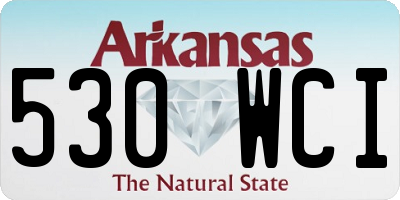AR license plate 530WCI