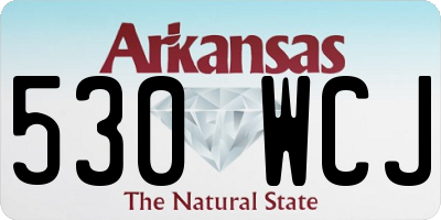 AR license plate 530WCJ