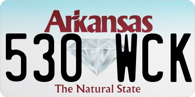 AR license plate 530WCK