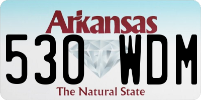 AR license plate 530WDM