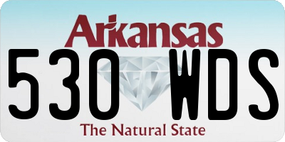 AR license plate 530WDS