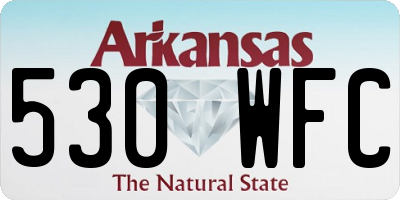 AR license plate 530WFC
