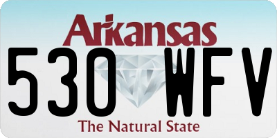 AR license plate 530WFV