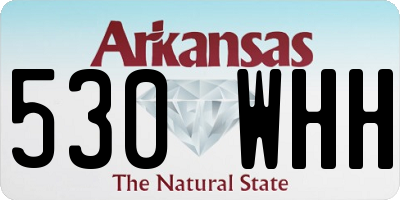 AR license plate 530WHH