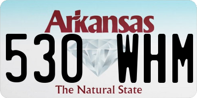 AR license plate 530WHM