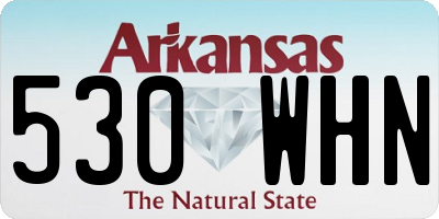 AR license plate 530WHN