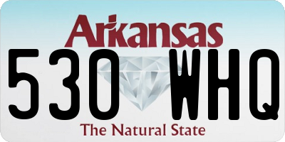 AR license plate 530WHQ