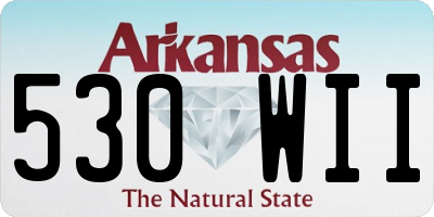 AR license plate 530WII