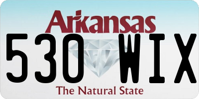 AR license plate 530WIX