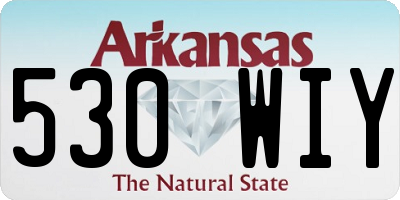 AR license plate 530WIY