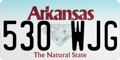 AR license plate 530WJG