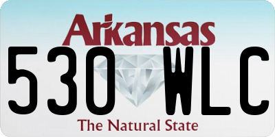 AR license plate 530WLC