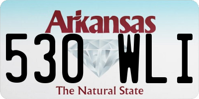 AR license plate 530WLI
