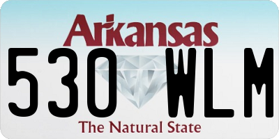 AR license plate 530WLM