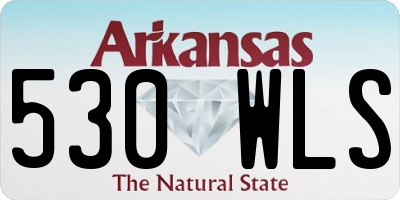 AR license plate 530WLS