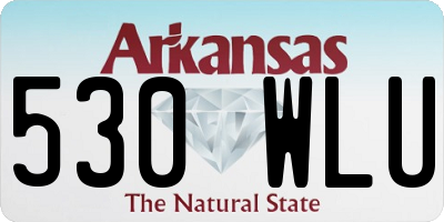 AR license plate 530WLU