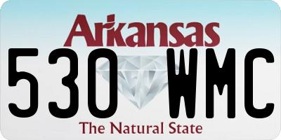 AR license plate 530WMC