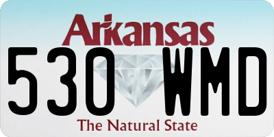 AR license plate 530WMD