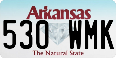 AR license plate 530WMK