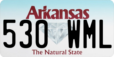 AR license plate 530WML