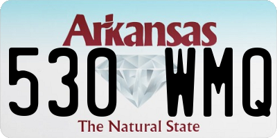 AR license plate 530WMQ