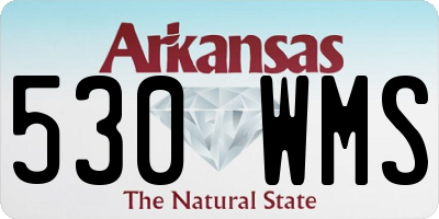 AR license plate 530WMS